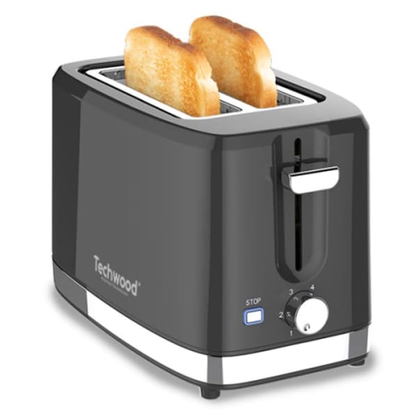 Grille Pain TECHWOOD 750W Noir (TGP-706) Grille Pain TECHWOOD 750W Noir (TGP-706)